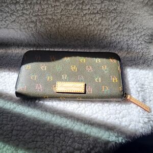 Dooney & Bourke Multicolor Logo Wallet